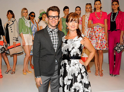 Deborah Lloyd, Brad Goreski Deborah Lloyd, Brad Goreski